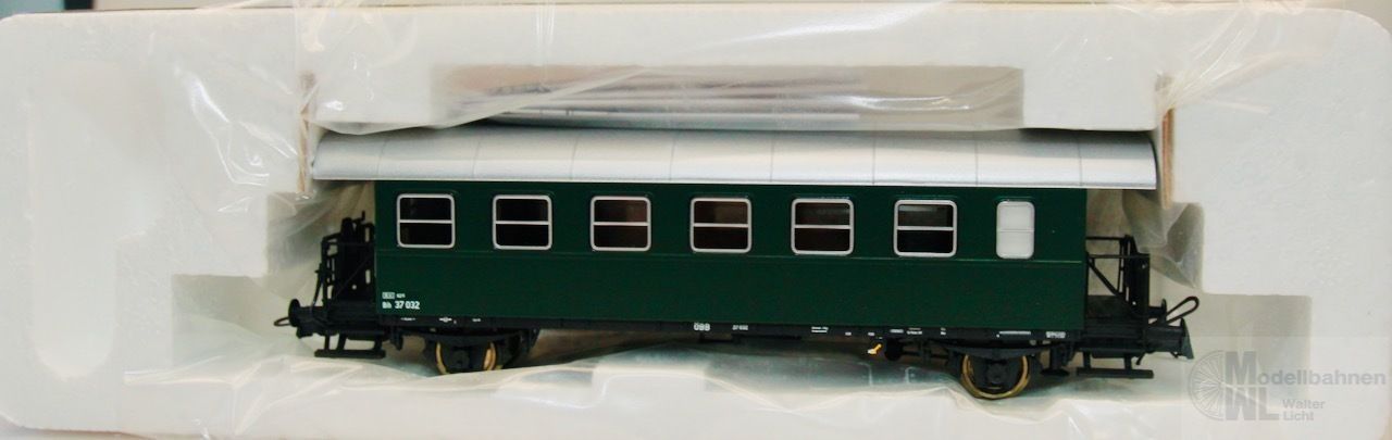 Roco 64242 - Roco - Personenwagen ÖBB N28Bih 37060 grün Halbfenster H0/GL